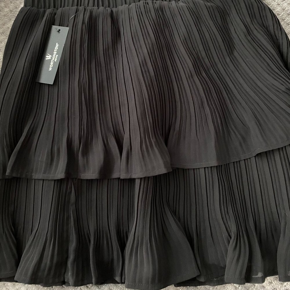 Worthington Black Mini Skirt
